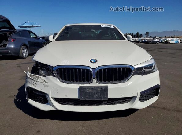 WBAJA9C50JB252749 2018 BMW 5 SERIES White Front view