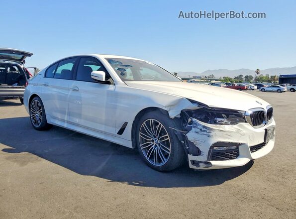 WBAJA9C50JB252749 2018 BMW 5 SERIES White Front right