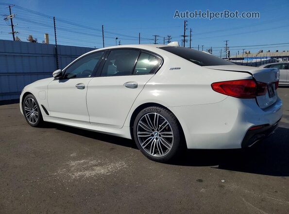 WBAJA9C50JB252749 2018 BMW 5 SERIES White Rear left