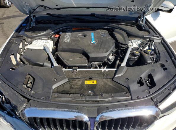 WBAJA9C50JB252749 2018 BMW 5 SERIES White Rear interior view