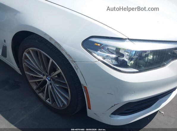 WBAJA9C51JB250573 2018 BMW 5 SERIES White Widok z przodu