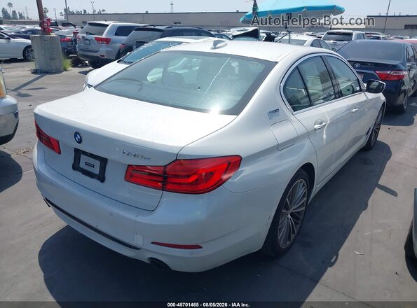 WBAJA9C51JB250573 2018 BMW 5 SERIES White Tył prawy