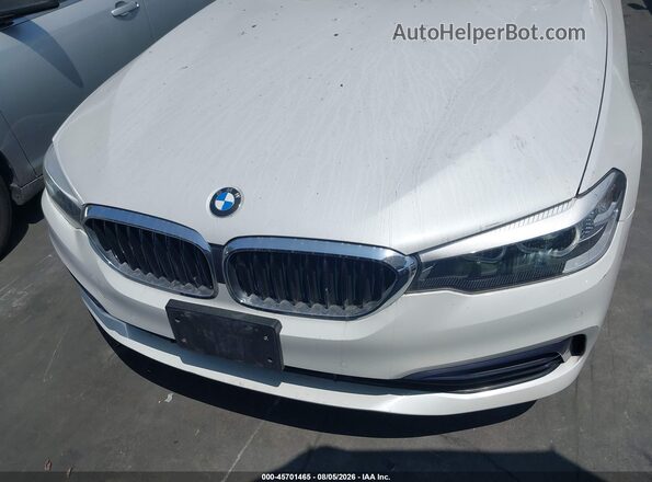 WBAJA9C51JB250573 2018 BMW 5 SERIES White Widok wnętrza z tyłu