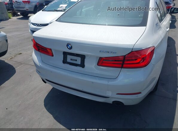 WBAJA9C51JB250573 2018 BMW 5 SERIES White 