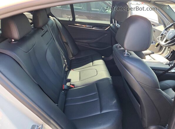 WBAJA9C51KB392651 2019 BMW 5 SERIES White Vista de los asientos traseros