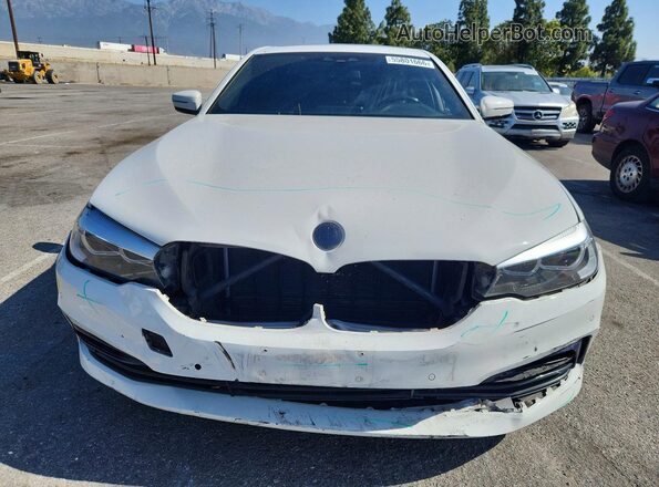 WBAJA9C51KB392651 2019 BMW 5 SERIES White Vista frontal