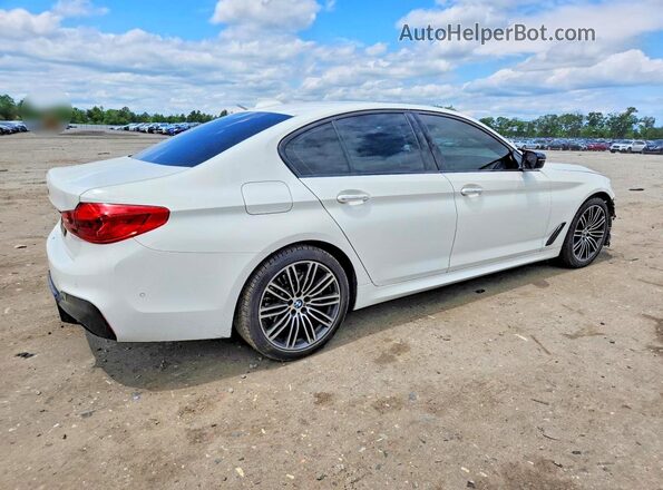 WBAJA9C52JB033968 2018 BMW 5 SERIES White Tył prawy