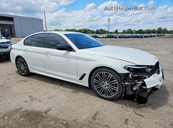 WBAJA9C52JB033968 2018 BMW 5 SERIES White Przód prawy