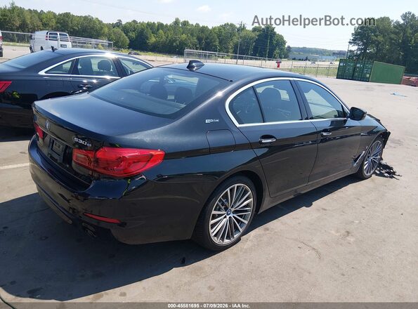 WBAJA9C52JB249416 2018 BMW 5 SERIES Черный Задняя правая четверть