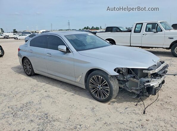 WBAJA9C52JB252865 2018 BMW 5 SERIES Silver Front right