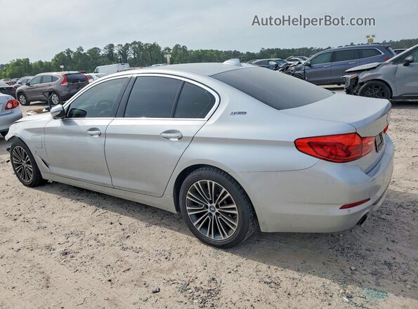 WBAJA9C52JB252865 2018 BMW 5 SERIES Silver Rear left