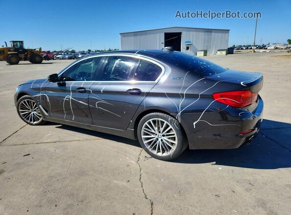 WBAJA9C52KB389869 2019 BMW 5 SERIES Black Rear left