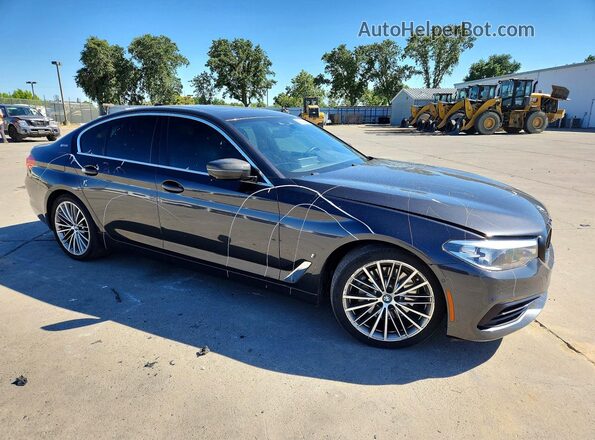 WBAJA9C52KB389869 2019 BMW 5 SERIES Black Front right