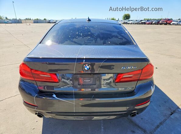 WBAJA9C52KB389869 2019 BMW 5 SERIES Black Rear view