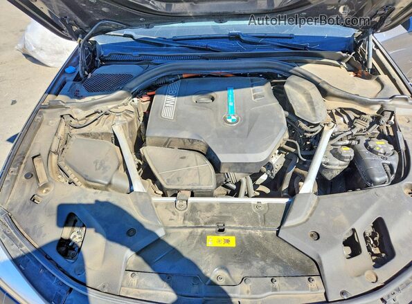 WBAJA9C52KB389869 2019 BMW 5 SERIES Black Rear interior view