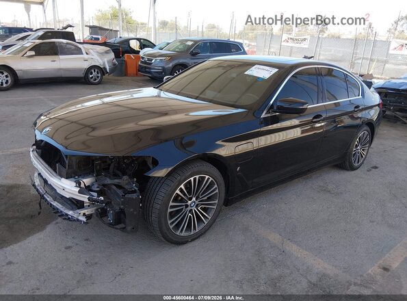 WBAJA9C53KB398550 2019 BMW 5 SERIES Black Front left