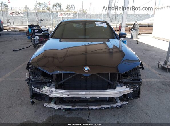 WBAJA9C53KB398550 2019 BMW 5 SERIES Black Rear interior view
