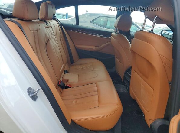 WBAJA9C53KB399374 2019 BMW 5 SERIES Белый Вид задних сидений