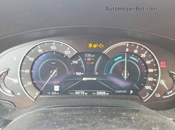 WBAJA9C53KB399374 2019 BMW 5 SERIES Белый Вид щитка приборов