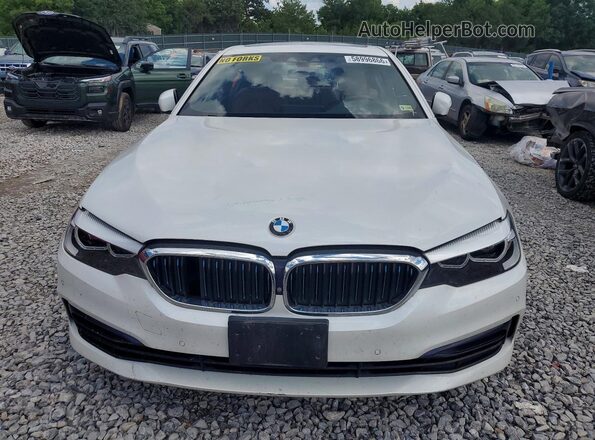 WBAJA9C53KB399374 2019 BMW 5 SERIES Белый Вид спереди