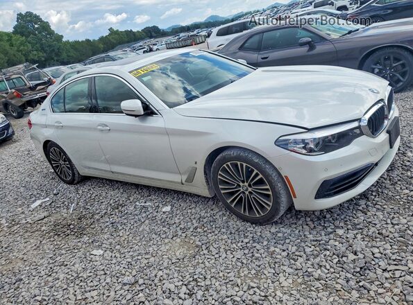 WBAJA9C53KB399374 2019 BMW 5 SERIES Белый Передняя правая четверть