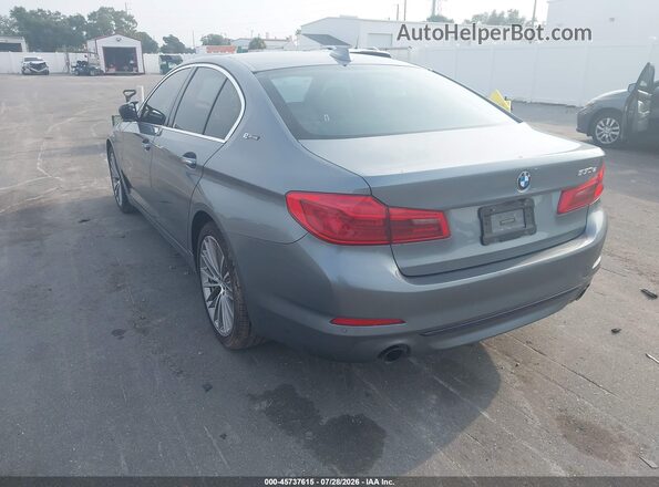 WBAJA9C54JB033177 2018 BMW 5 SERIES Gray უკანა მარცხენა