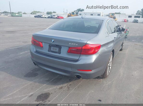 WBAJA9C54JB033177 2018 BMW 5 SERIES Gray უკანა მარჯვენა