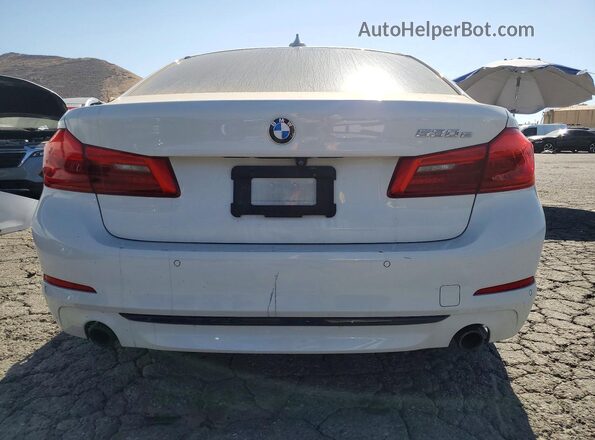WBAJA9C54JB250471 2018 BMW 5 SERIES White Rear view
