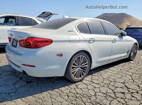 WBAJA9C54JB250471 2018 BMW 5 SERIES White Rear right