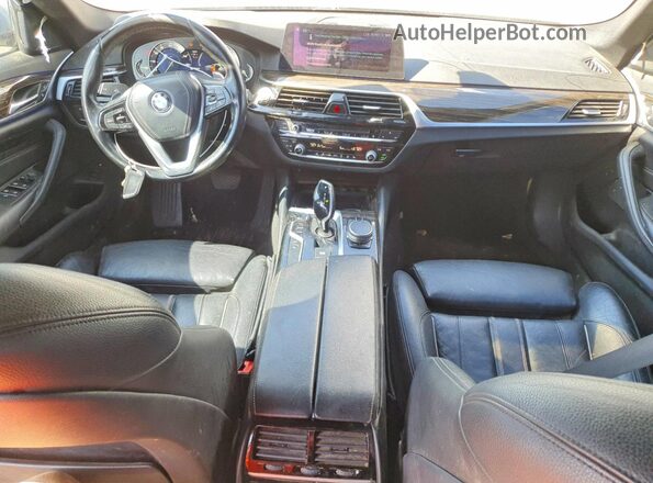 WBAJA9C54JB252883 2018 BMW 5 SERIES Silver Vista del salpicadero