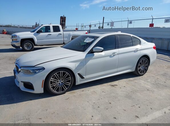 WBAJA9C54KB391932 2019 BMW 5 SERIES White Передня ліва чверть