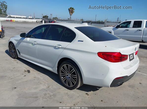WBAJA9C54KB391932 2019 BMW 5 SERIES White Задня ліва чверть