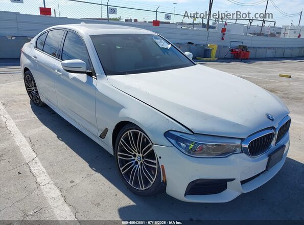 WBAJA9C54KB391932 2019 BMW 5 SERIES White Вид спереду