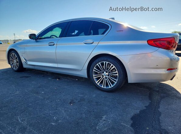 WBAJA9C54KB399075 2019 BMW 5 SERIES Silver უკანა მარცხენა