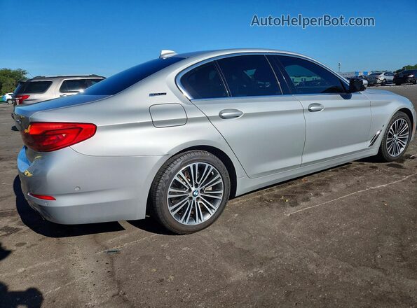 WBAJA9C54KB399075 2019 BMW 5 SERIES Silver უკანა მარჯვენა