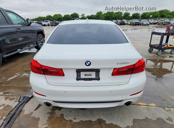 WBAJA9C55JB251516 2018 BMW 5 SERIES White Հետևի տեսք