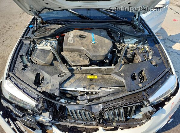 WBAJA9C56JB033908 2018 BMW 5 SERIES White უკანა სალონის ხედი