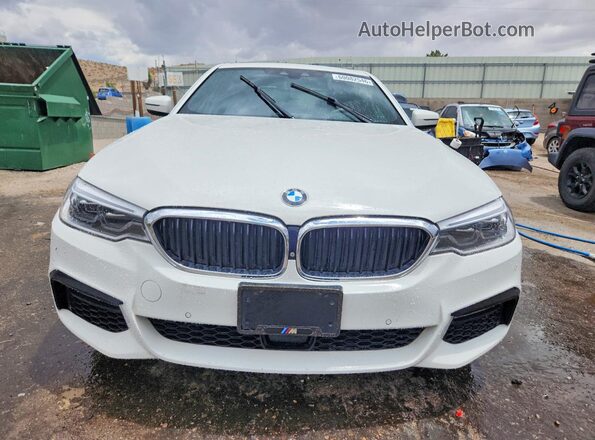 WBAJA9C57JB033139 2018 BMW 5 SERIES White Դիմացի տեսք