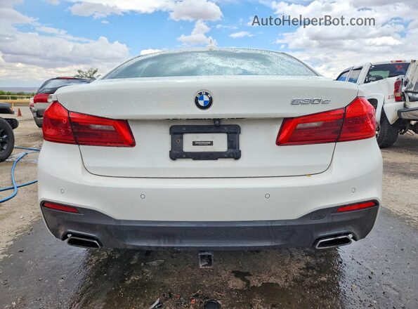 WBAJA9C57JB033139 2018 BMW 5 SERIES White Հետևի տեսք