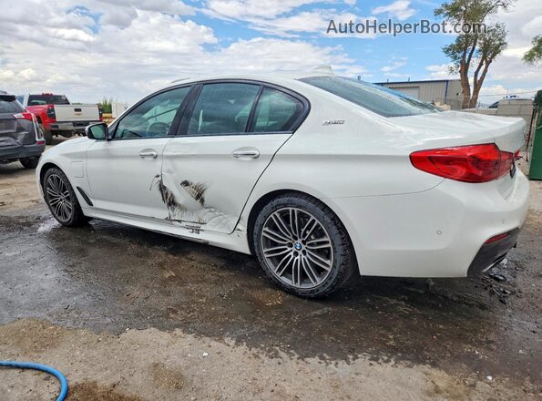WBAJA9C57JB033139 2018 BMW 5 SERIES White Հետևի ձախ