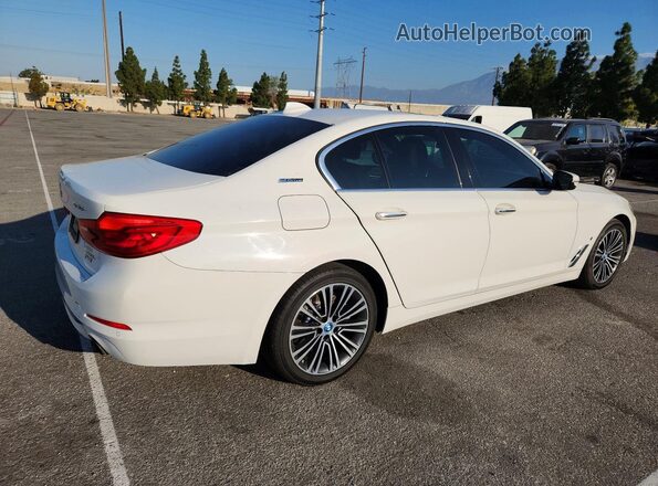 WBAJA9C57JB034260 2018 BMW 5 SERIES Белый Задняя правая четверть