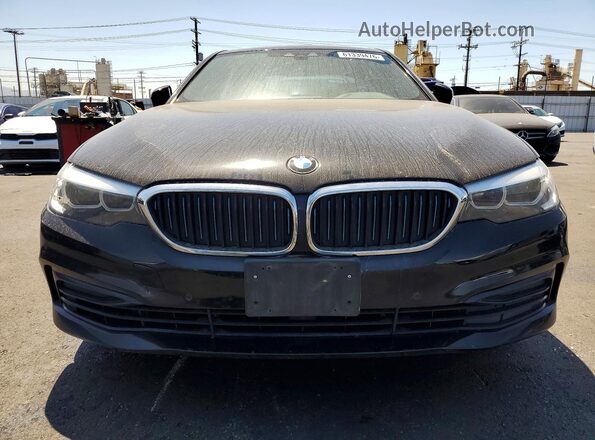WBAJA9C57KB254290 2019 BMW 5 SERIES Black წინა ხედი