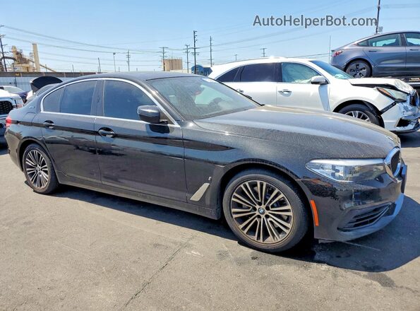WBAJA9C57KB254290 2019 BMW 5 SERIES Black წინა მარჯვენა