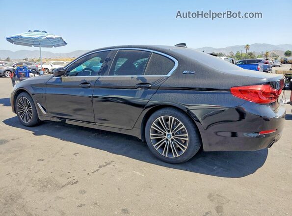 WBAJA9C57KB254290 2019 BMW 5 SERIES Black უკანა მარცხენა