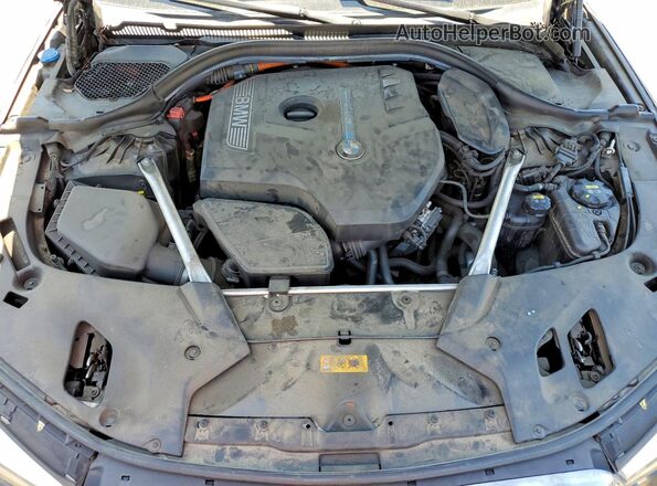 WBAJA9C57KB254290 2019 BMW 5 SERIES Black უკანა სალონის ხედი
