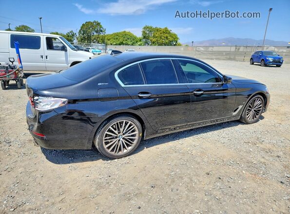 WBAJA9C58JB251302 2018 BMW 5 SERIES Черный Задняя правая четверть