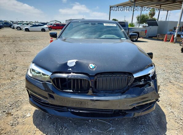 WBAJA9C58JB251302 2018 BMW 5 SERIES Черный Вид спереди