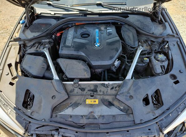 WBAJA9C58JB251302 2018 BMW 5 SERIES Черный Вид задней части салона