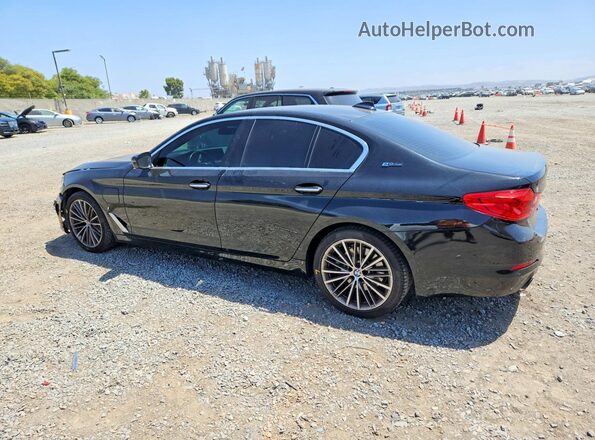 WBAJA9C58JB251302 2018 BMW 5 SERIES Черный Задняя левая четверть