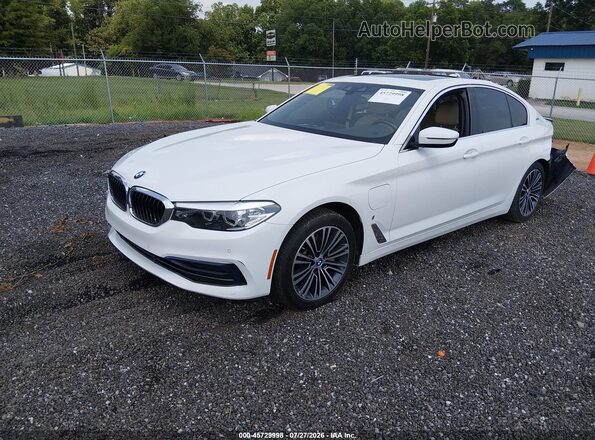 WBAJA9C58KB388161 2019 BMW 5 SERIES White Vista tres cuartos delantera izquierda